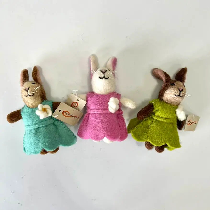 Felted Bunny Doll