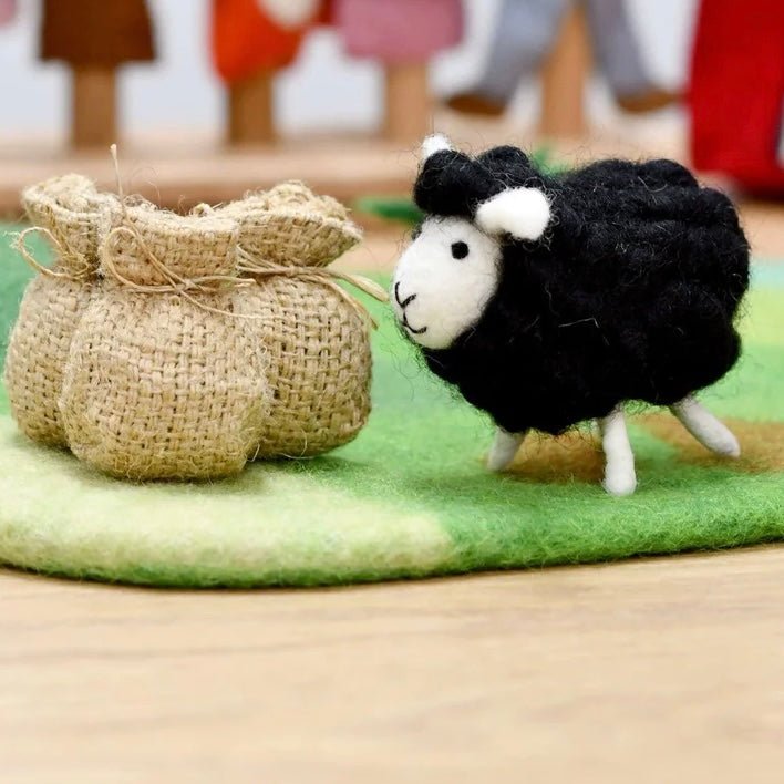tara treasures black sheep toy set