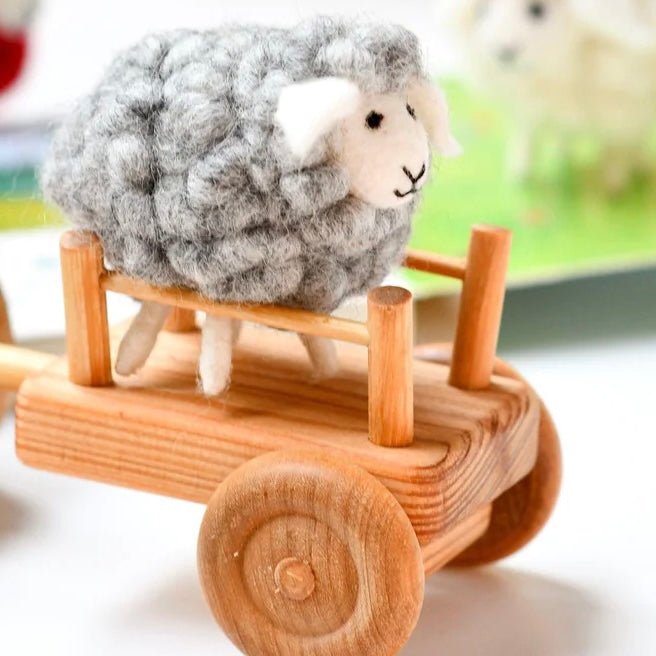 felt sheep farm animal plush toy