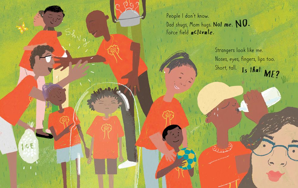 Family Reunion Black American Family Children's Book Illustration