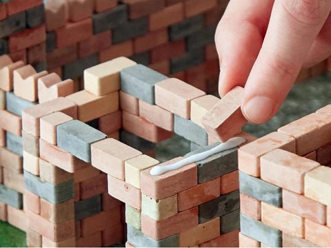 eco-friendly bricks for farm construction set toy