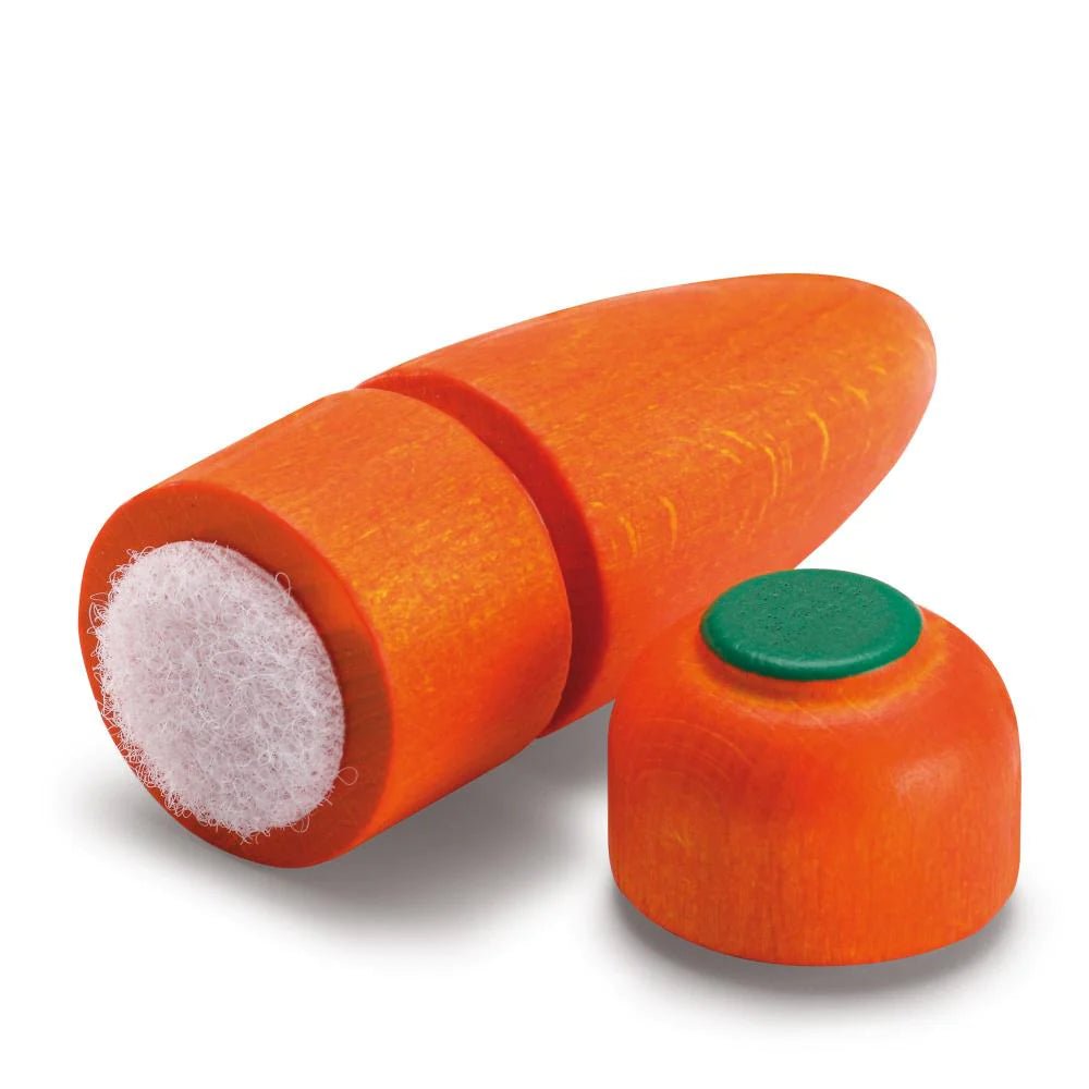 erzi wooden carrot to cu Montessori toy