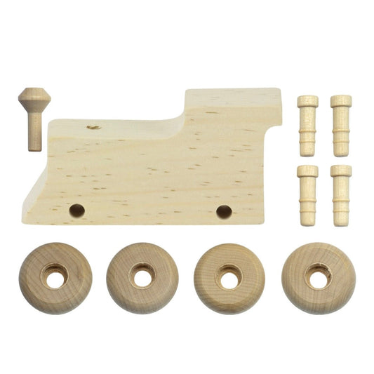 maple landmark wooden train craft kit toy