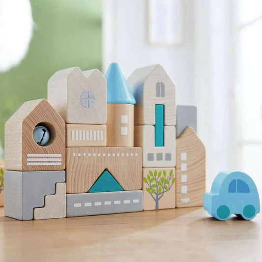 haba town wooden building blocks