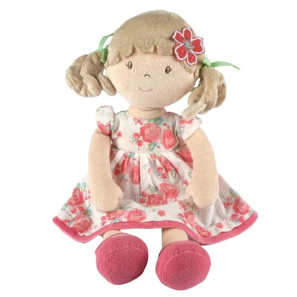 fair trade handmade cloth doll scarlet