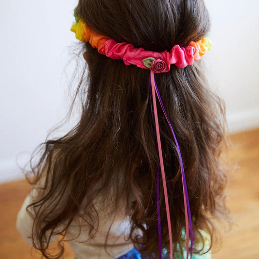 sarahs silks rainbow garland