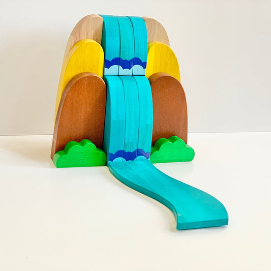 Wooden Waterfall Play Set
