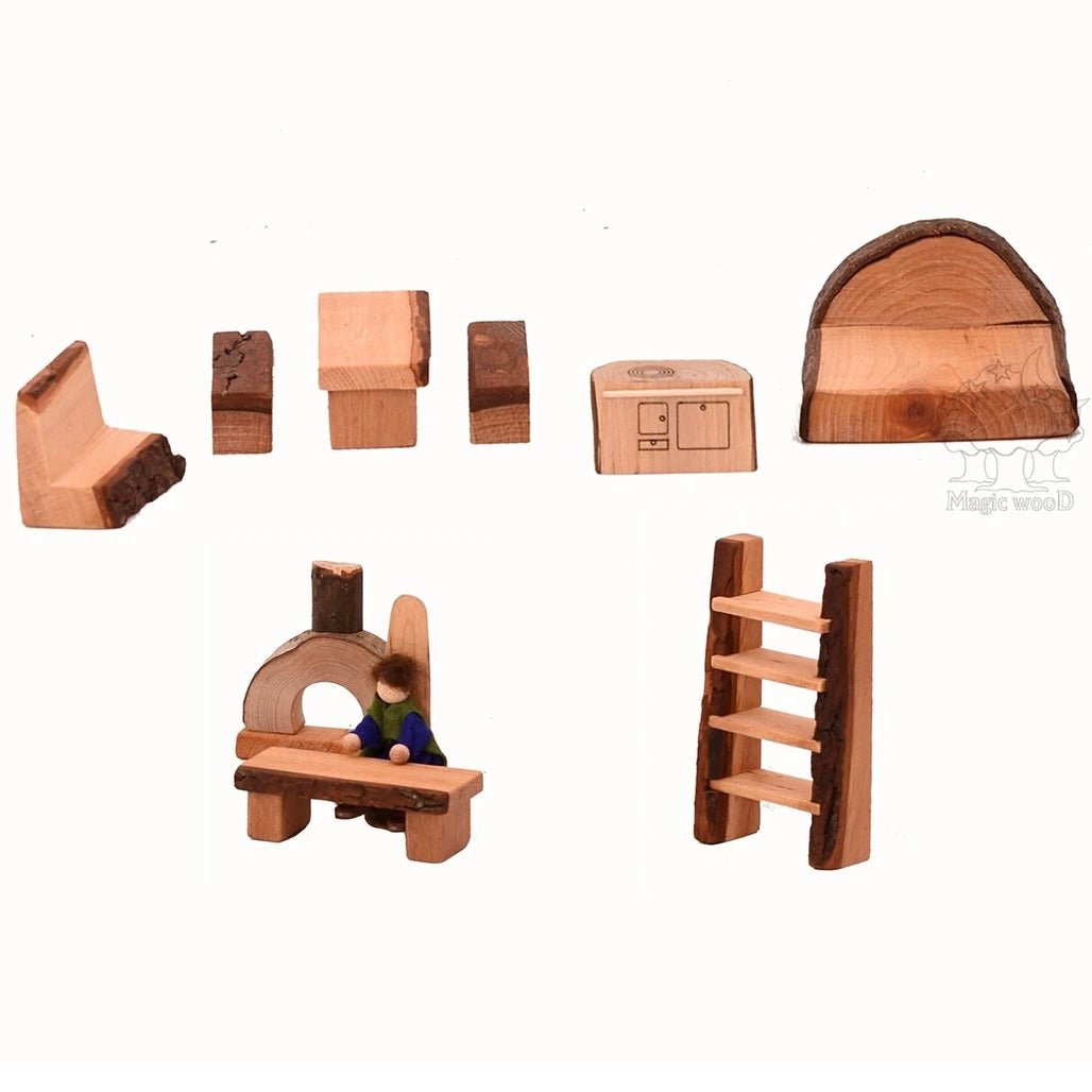 magic wood treehouse furniture set