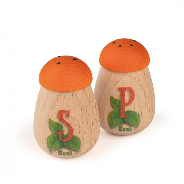 erzi sustainable wood toy s and p set