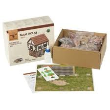 eco-friendly farm house building set ukraine toys box