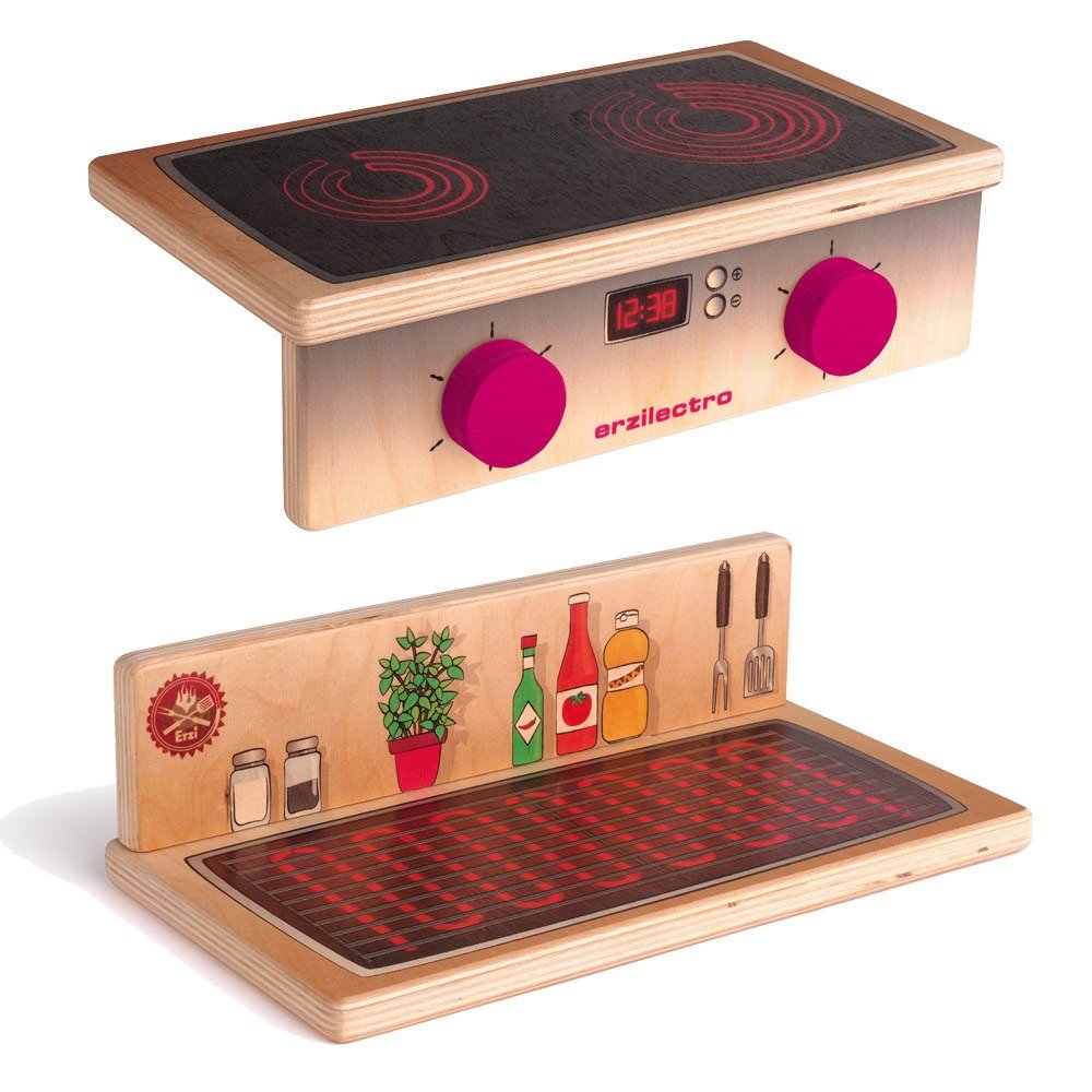 erzi wooden toys stove and grill