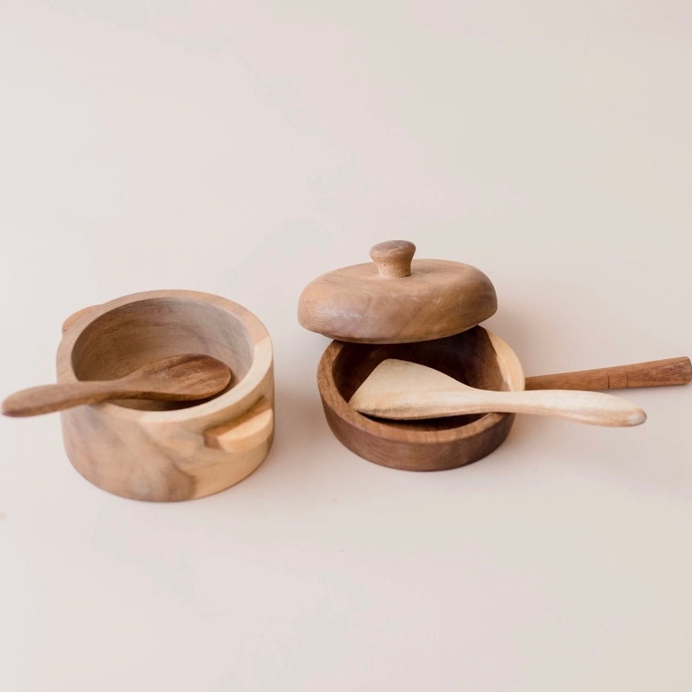 montessori wooden pot and pan kitchen toys 2