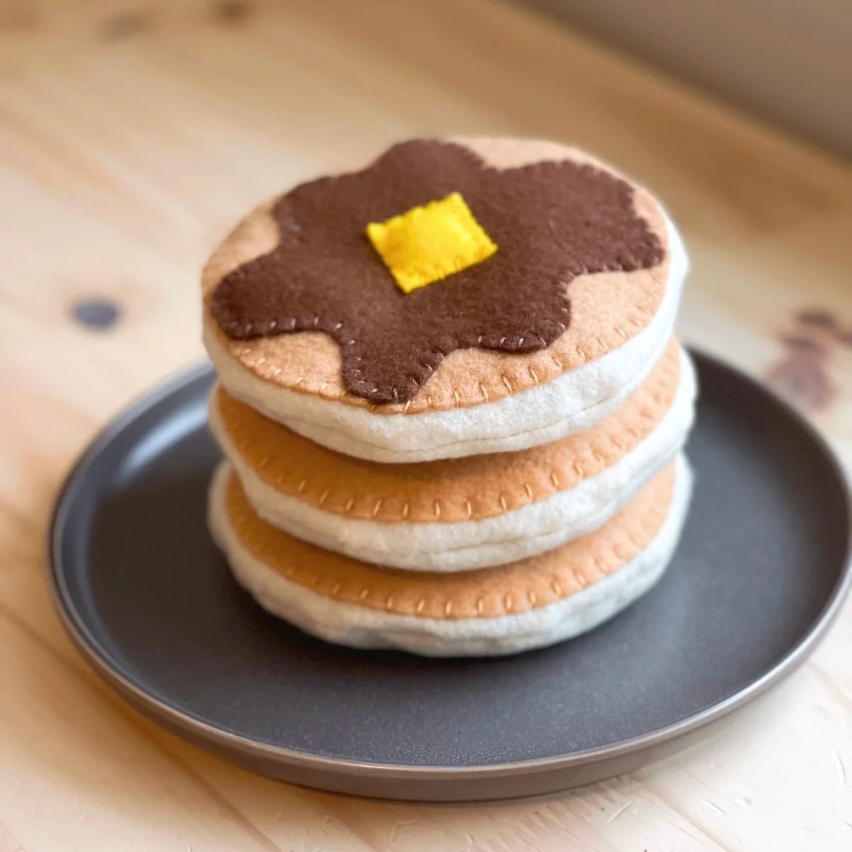 felt pancakes play food made in usa
