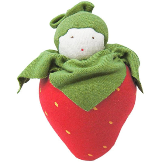 under the nile fair trade organic strawberry toy