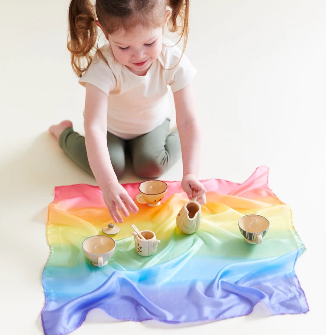 Sarah's silks mini rainbow playsilk