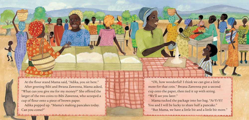 Mama Panya's Pancakes Children's Books Kenya Market Day