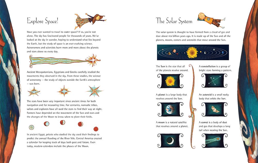 Facts about the Solar System in Star Seeker Barefoot Children's Book